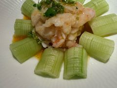 秋葵凤尾虾-狮王府淮扬菜(万象城店)
