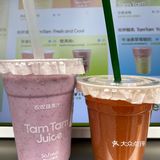 步行街旁的叹叹蔬果汁,好叹~