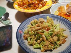 小炒有机菜花-那家小馆•北京菜•烤鸭(中关村店)