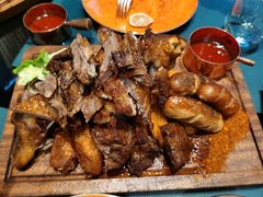 烤肉拼盘-鼎鼎西餐厅