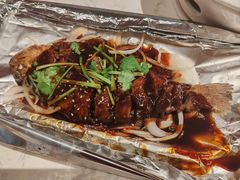 酱烤活鲈鱼-新白鹿餐厅(第一百货店)