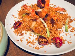 烹炸大花虾-湖滨28中餐厅·西湖宴·杭州君悦酒店