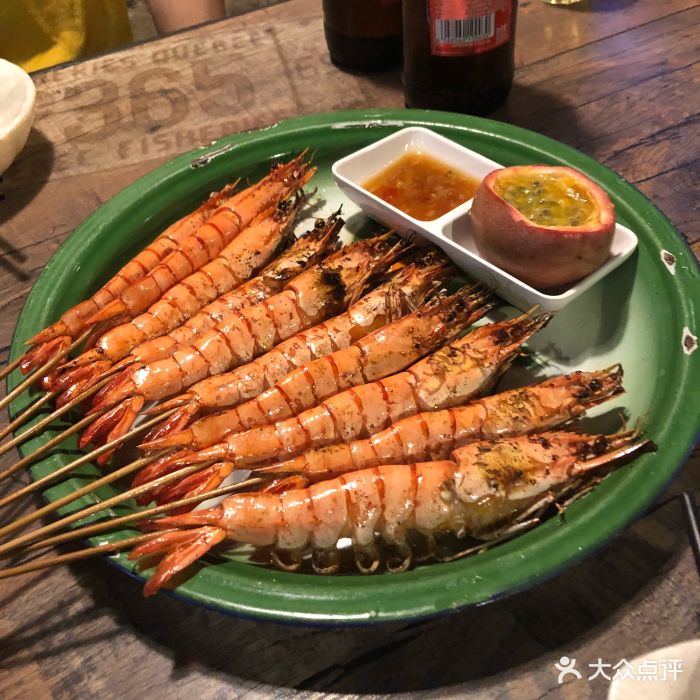 辉记炭烧海鲜-炭烧九节虾-菜-炭烧九节虾图片-深圳美食-大众点评网