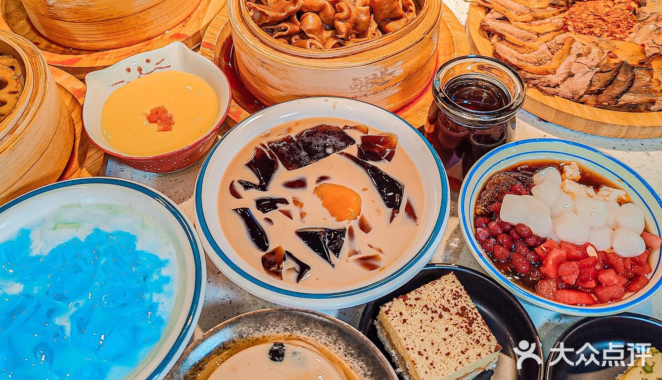 甜品不限量的卤菜火锅👀跑断腿也要吃