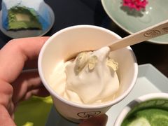 茉莉花冰淇淋-茶是一枝花泡茶店