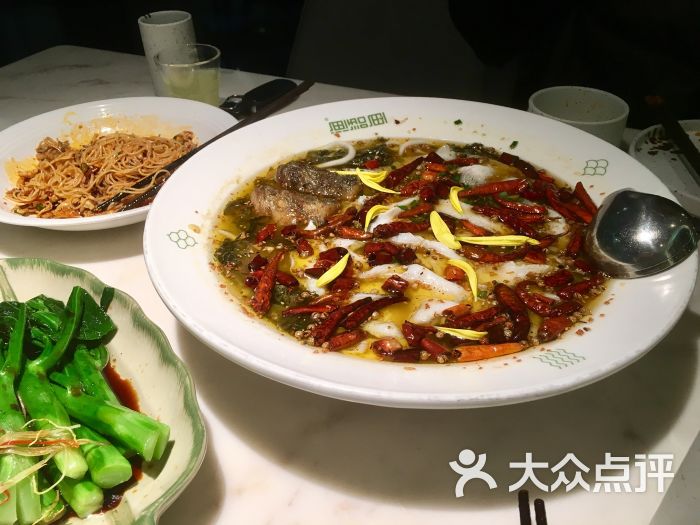 渔语鱼酸菜鱼专门店(龙岗万科店)麻辣酸菜鲈鱼图片 第5张