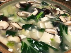 香菇青菜豆腐汤-旺达·福州菜(正大广场店)