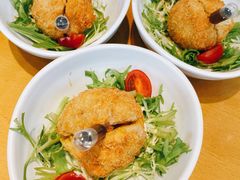 酥炸猪肉裹温泉蛋-胜博殿日式炸猪排(西红门店)