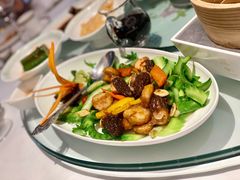 羊肚菌炒带子-翠园(兴业太古汇店)