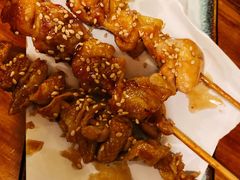 鸡腿肉串-百步拉面