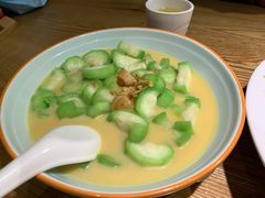 金汤虾米浸丝瓜-九毛九西北菜(大东海店)