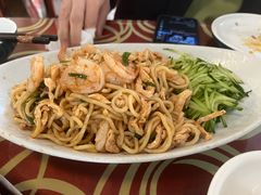 虾仁鸡丝拌面-大梁骨头馆·酱骨老菜(友好店)