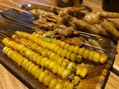 烤玉米-串大叔炭火烤串·鸡西大冷面刀削面(总店)