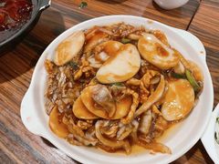 白菜肉丝炒年糕-建国328 本帮小馆·面馆