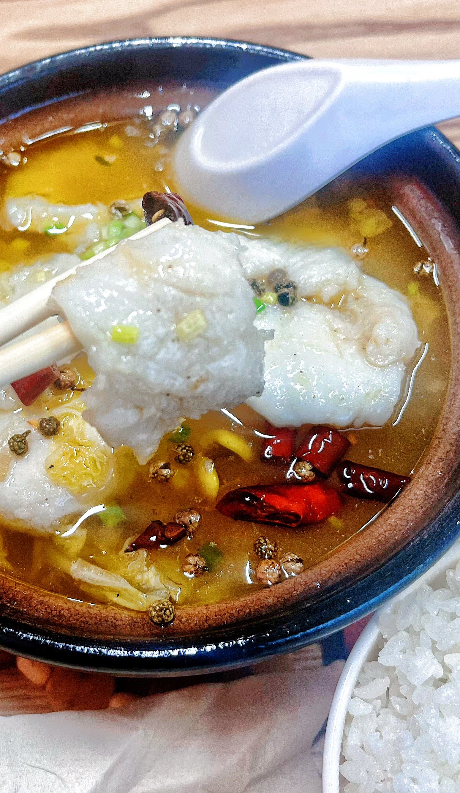 麻辣龙利鱼非常有味儿很辣噢