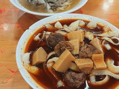 红烧牛肉刀削-华兴街自力面店