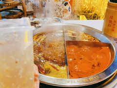 艳红酸辣三拼锅-陈艳红火锅菜·冒菜(簋街店)