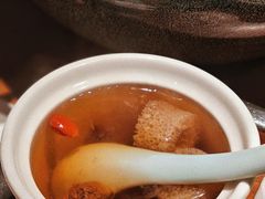 竹荪山珍菌汤-菩提素素食餐厅(晶郦馆店)