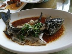 清蒸山涧鲩鱼-茗荔园农庄(大涌店)