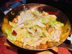 干锅圆白菜-绿茶餐厅(蓝色港湾店)