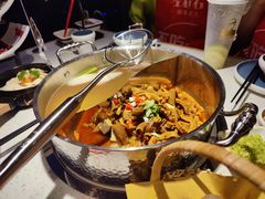 牛杂鸳鸯锅-左庭右院鲜牛肉火锅(苏州园区永旺店)