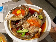 -草家酱蟹炭火烤肉店(珲春南路一店)