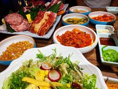 -明洞阿姨·韩式酱蟹烤肉·创意料理(三元桥店)