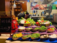 自助取餐区-西双版纳洲际度假酒店-海鲜傣味烧烤·侬香全日制餐厅