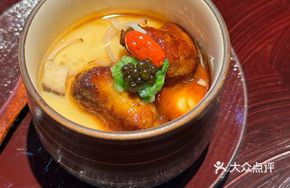 Foie Gras Steamed Egg with Caviar