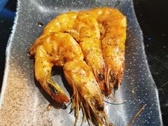 柠檬汁煎虾-真剑日本料理·铁板烧(贵州路店)