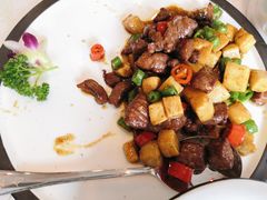 杏鲍菇牛肉粒-淮扬韵.淮扬味道