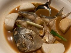 鲳鱼烧年糕-新荣记(新源南路店)