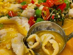 招牌百香果酸辣鱼-尽善百年古院餐厅(王家老宅店)