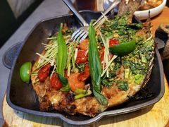 香茅草烤罗非鱼-云海肴·汽锅鸡·云南菜(苏州中心店)