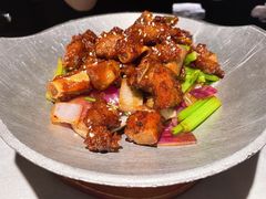 蒜香蜜汁排骨-绿茶餐厅(同成街华联店)