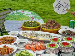 -七的湖·晚芳亭·阳澄湖农家菜·大闸蟹(莲花岛店)