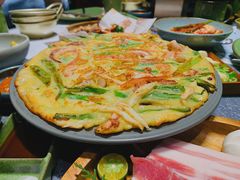 海鲜饼-草家酱蟹炭火烤肉店(珲春南路一店)