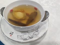 羊肚菌炖鲜鲍-麟1929(外滩店)