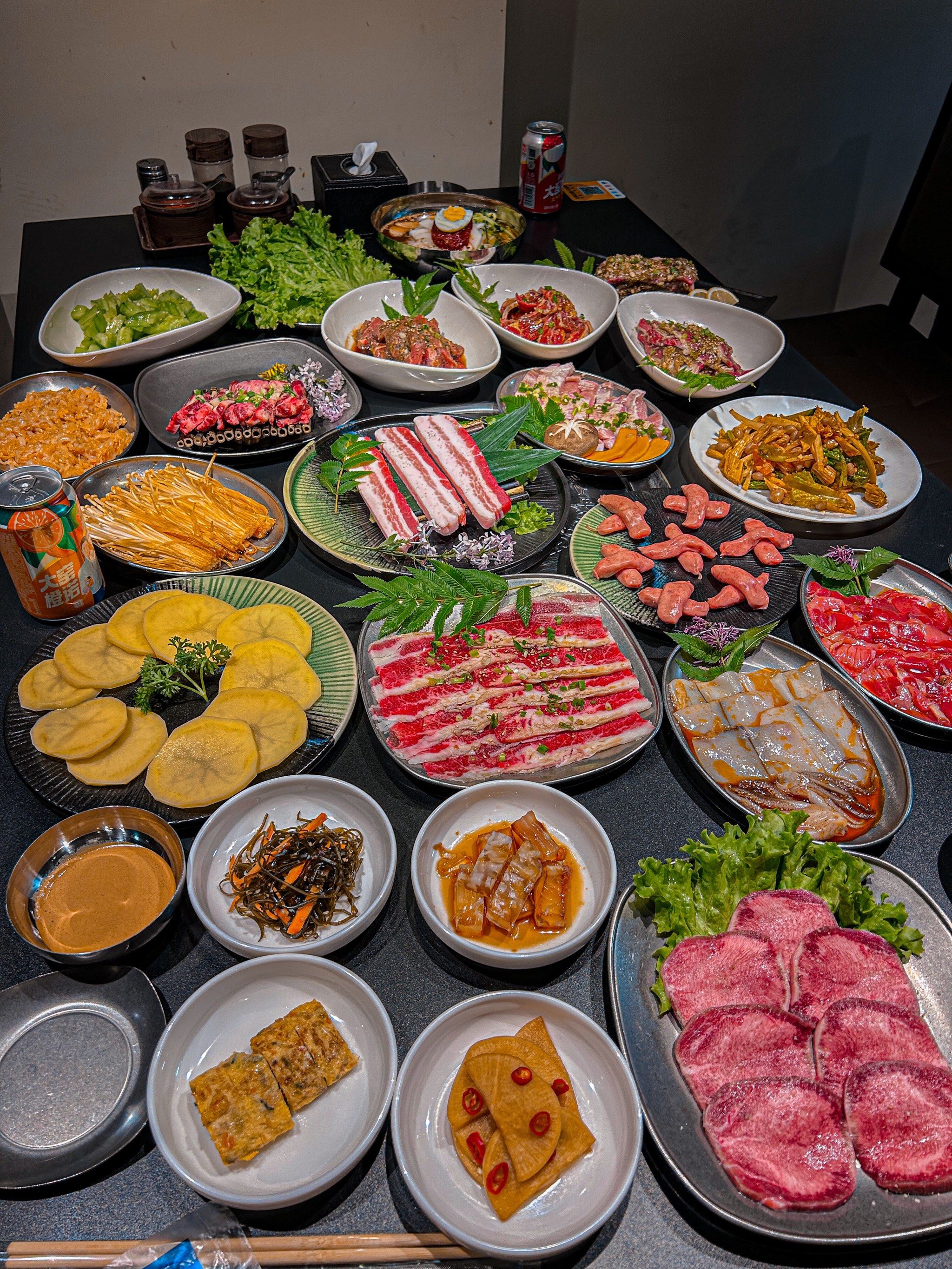 朝鲜族特色的烤肉,老板娘是地地道道的鲜族人