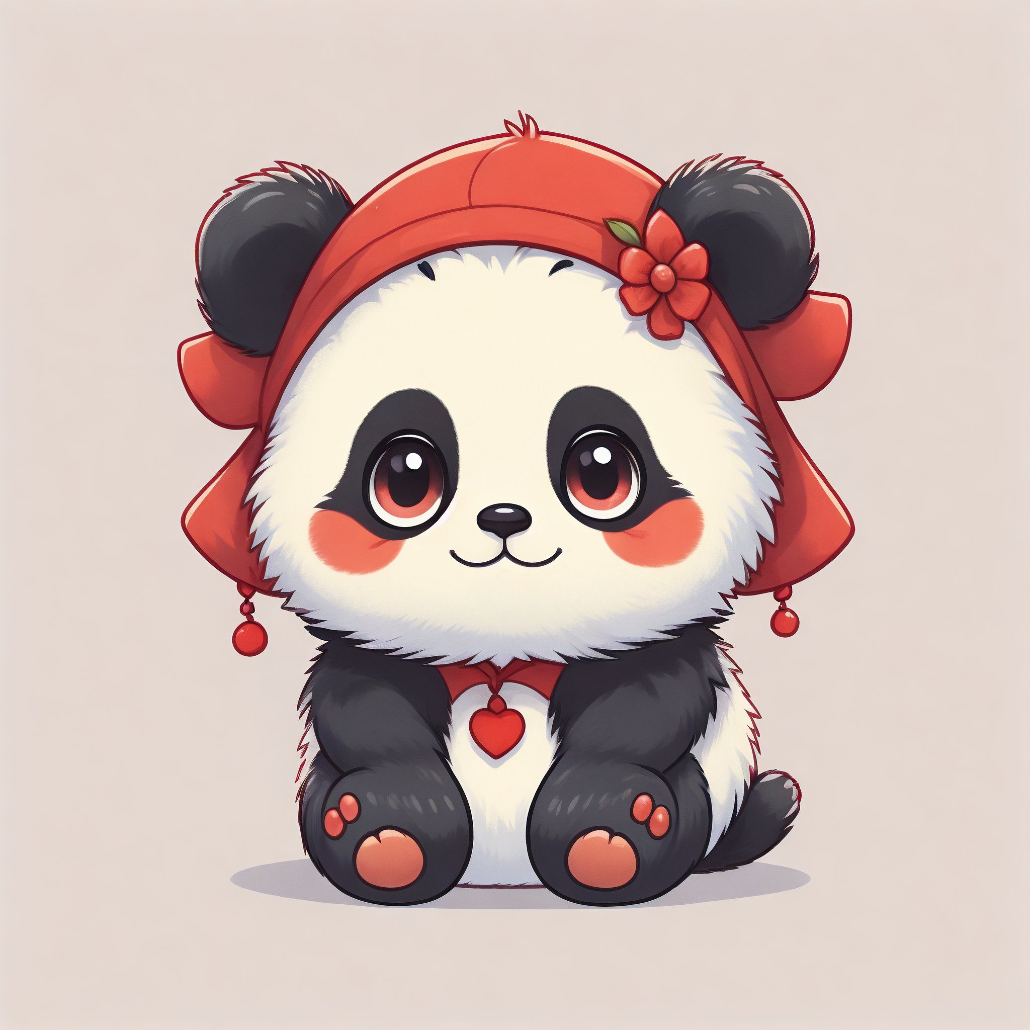 熊猫财神到,好运连连来!