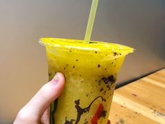 柠檬百香果-花姨·老电影院果汁冰(88号店)