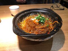 砂锅粉丝煲-费大厨辣椒炒肉(万家丽一店)