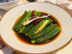 椒麻秋葵-港丽餐厅(高德置地店)