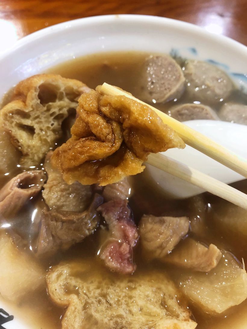 藏在美食城的牛杂店