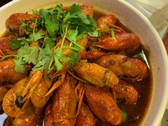 龙虾-老佛爷·铜炉炭火蛙锅(海州吾悦店)