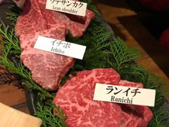 各种部位的松阪牛-松阪牛焼肉M(法善寺横丁店)