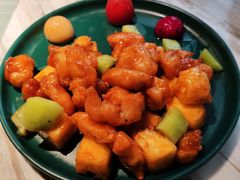 鲜果菠萝里脊-蜜桃花开·中西融合菜E&W(南长街店)