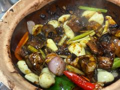 生啫金边花鳝-天宝食坊·啫啫煲大排档(西华路店)