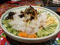 五彩大拉皮-柴火大院烤鸭民间菜