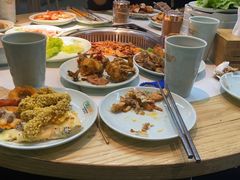 -绿岛港轩海鲜烤肉涮锅自助餐厅